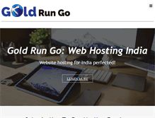 Tablet Screenshot of goldrungo.com